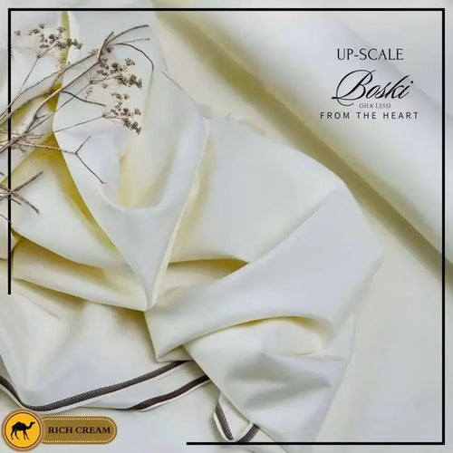 Men’s Unstitched Boski Plain Suit