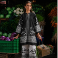 2 Pcs Women's Stitched Doria Lawn Printed Shirt And Trouser