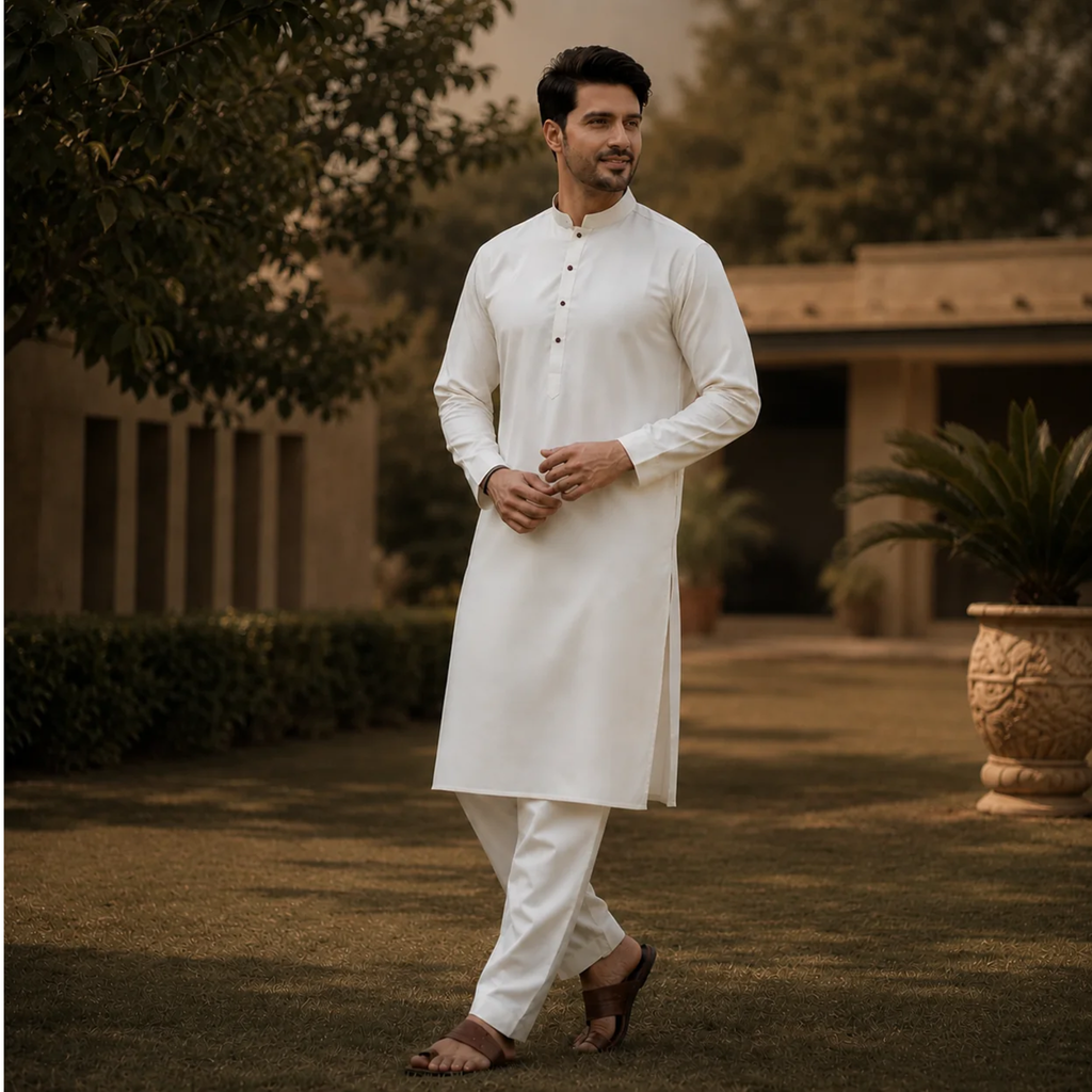 Men’s Unstitched Boski Plain Suit