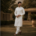 Men’s Unstitched Boski Plain Suit